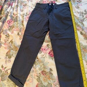 LOFT Women's dark grey Chinos